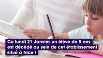 Nice : victime d'un malaise, un élève de 5 ans meurt en classe de maternelle