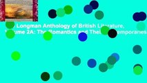 The Longman Anthology of British Literature, Volume 2A: The Romantics and Their Contemporaries