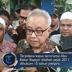 Kecewa Lantaran Abu Bakar Baasyir Tak Jadi Bebas Hari Ini, Keluarga Temui Pimpinan DPR