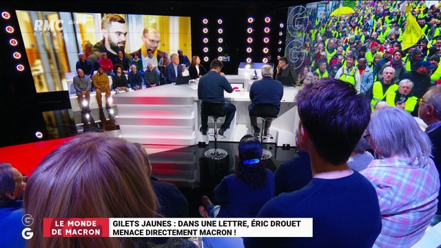 Le monde de Macron: Eric Drouet menace Emmanuel Macron dans une lettre ouverte - 23/01