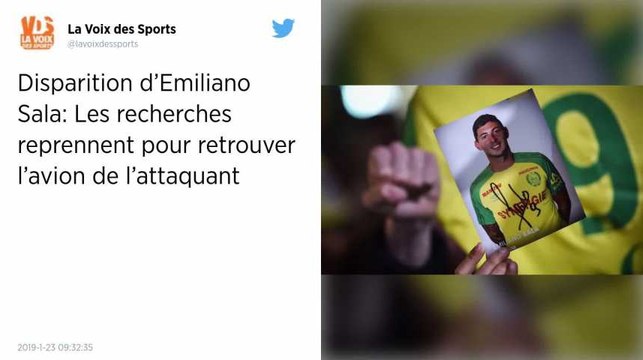 Emiliano Sala porté disparu. Les recherches ont repris pour tenter de localiser l’avion