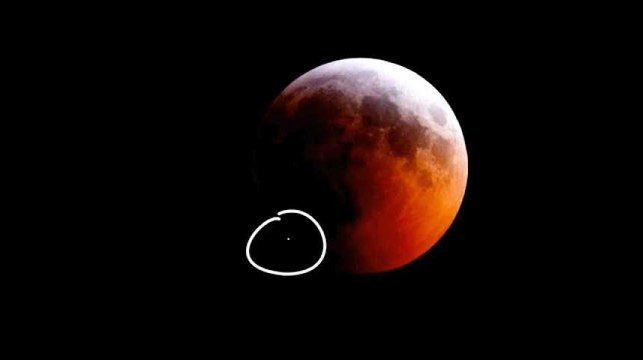 Une météorite s'est écrasée sur la Lune pendant l'éclipse