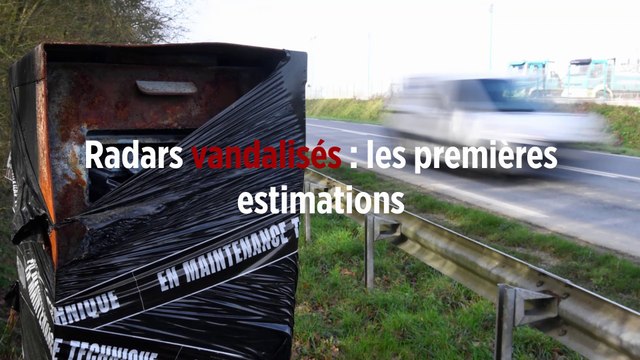 Les radars vandalisés coûteront un demi-milliard d'euros à l'État