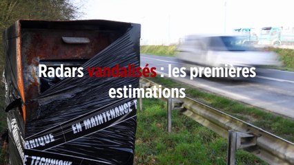 Les radars vandalisés coûteront un demi-milliard d'euros à l'État
