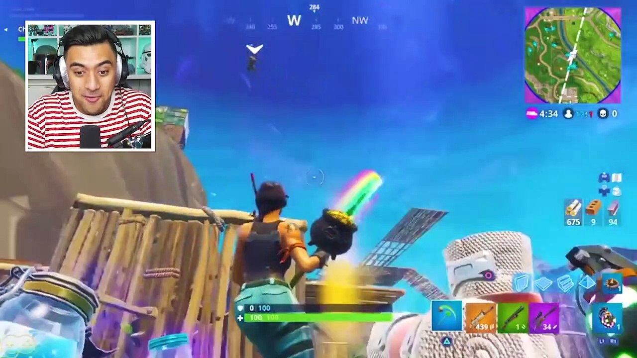 TRY NOT BE IMPRESSED __METEOR WINS ME THE GAME__ (Fortnite Best Moments)