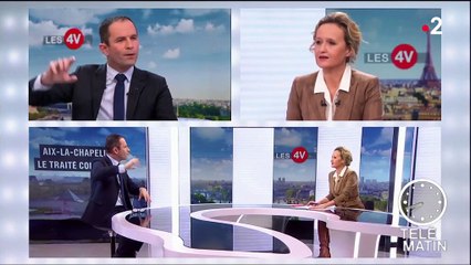 Traité franco-allemand : "L'extrême droite raconte n'importe quoi", cingle Benoît Hamon