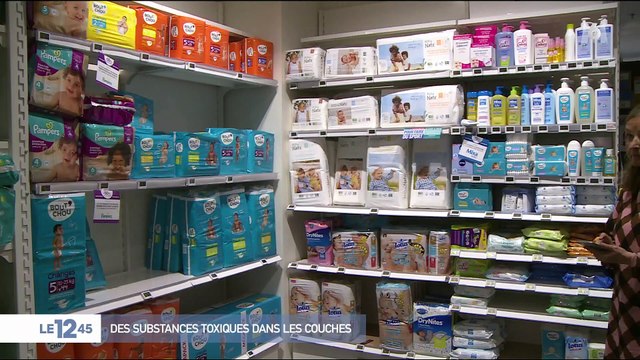 Des substances toxiques dans les couches