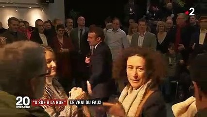 Grand débat national : Emmanuel Macron a-t-il promis zéro sans-abri dans les rues ?