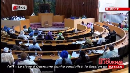 REPLAY - JT Français 20h - Pr : CHEIKH TIDIANE DIAHO - 25 Janvier 2019