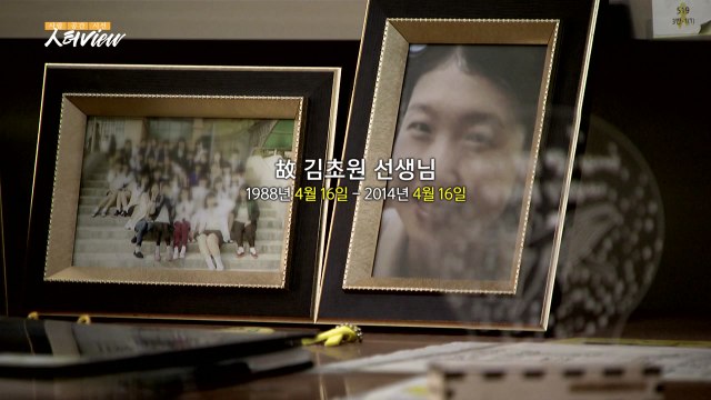 [人터view] 지켜주지 못해 미안해, 세월호 순직 교사 김초원 선생님 / YTN