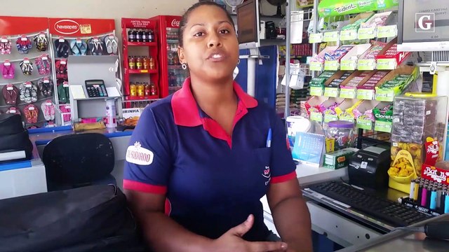 Onda de roubos em Boa Esperança - Operadora de caixa