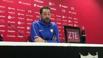 Pablo Machín, en la Previa del Sevilla-Levante