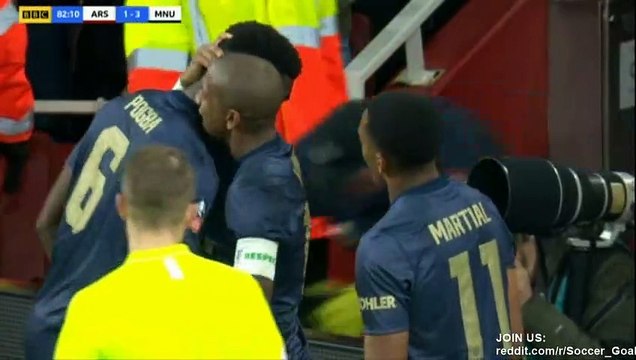 Anthony Martial Goal HD - Arsenal 1 - 3 Manchester United - 25.01.2019 (Full Replay)