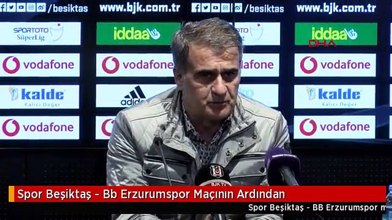 Spor Beşiktaş - Bb Erzurumspor Maçının Ardından