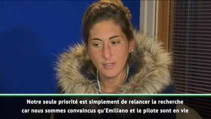 Disparition d'Emiliano Sala - Romina Sala : "Notre seule priorité est de relancer la recherche"