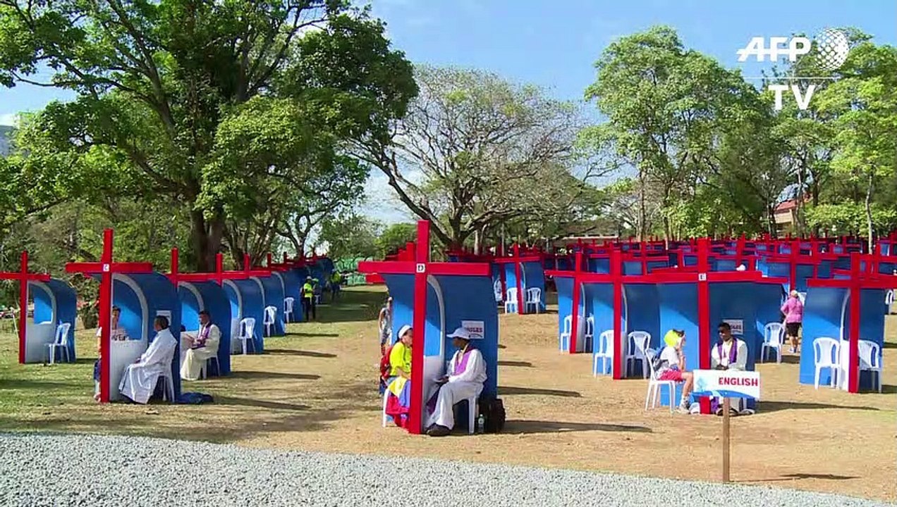 Beichten im Akkord beim Weltjugendtag in Panama