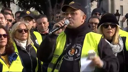 EL portavoz del sindicato de taxistas de Barcelona: "Me quito de en medio"