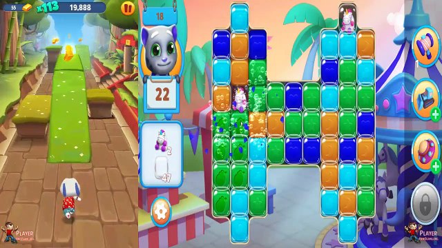 Talking Tom Gold Run Flying Side World Vs Talking Tom Fun Fair (NEW Update)﻿