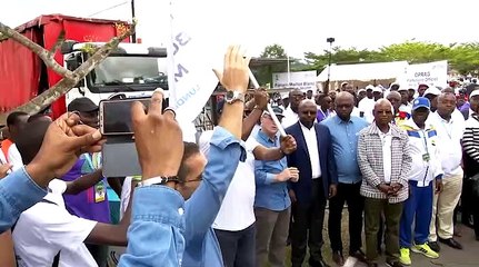 CYCLISME : TROPICALE AMISSA BONGO 2019 - 1ère ETAPE