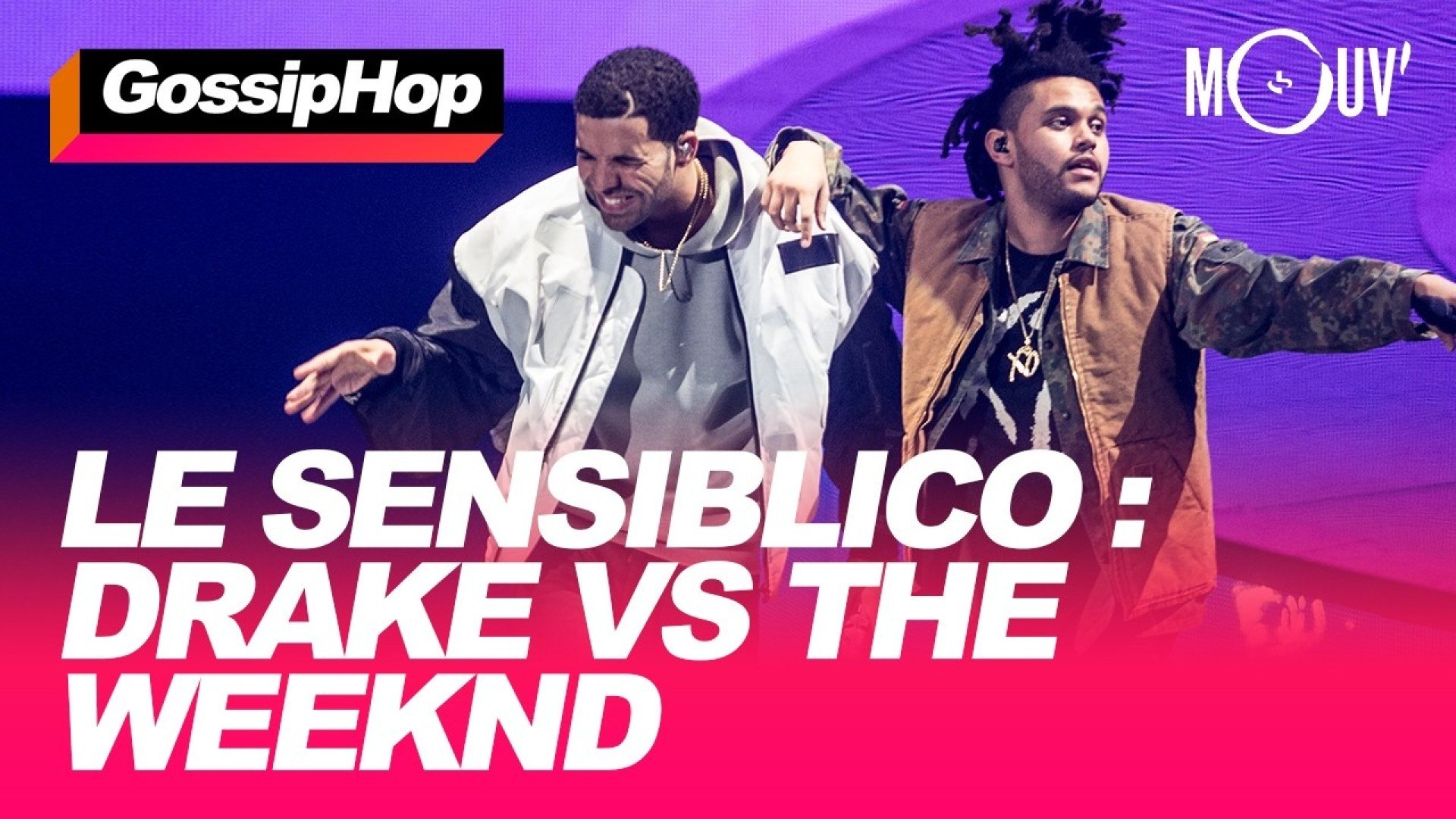 Le sensiblico : Drake vs The Weeknd