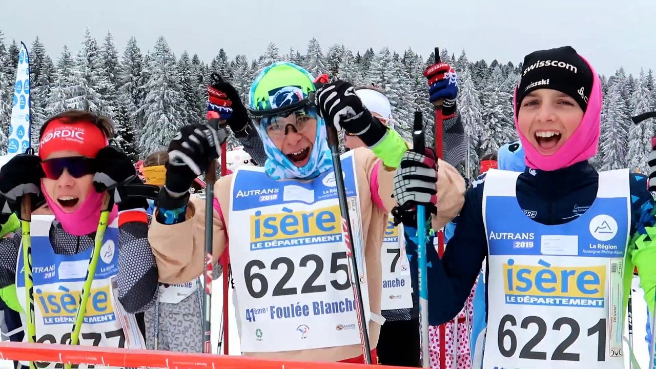 Foulée Blanche d'Autrans : revivez en vidéo la Foulée des jeunes