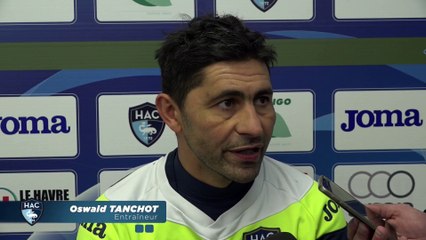 Avant AS Vitré - HAC en Coupe de France (16es de finale), interview d'Oswald Tanchot