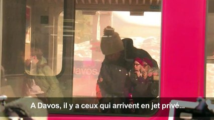 Davos : une jeune militante suédoise interpelle sur le climat