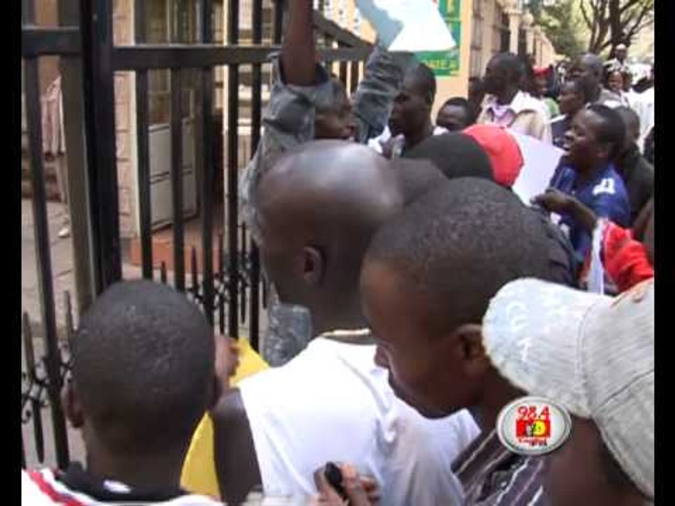 Pro Ongeri protests