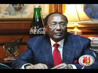 Industrialist Chris Kirubi awarded by AMREF