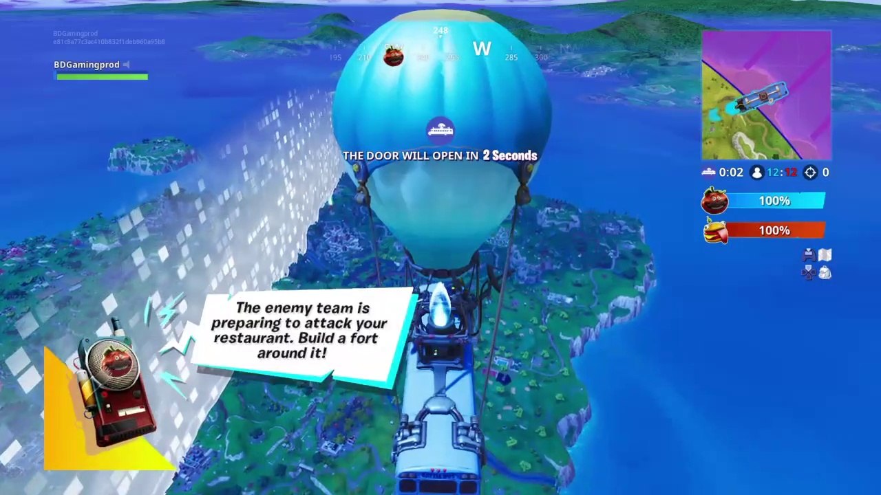 No talking while playing fortnite