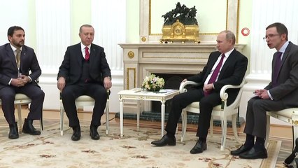 - Erdoğan-Putin Görüşmesi Başladı