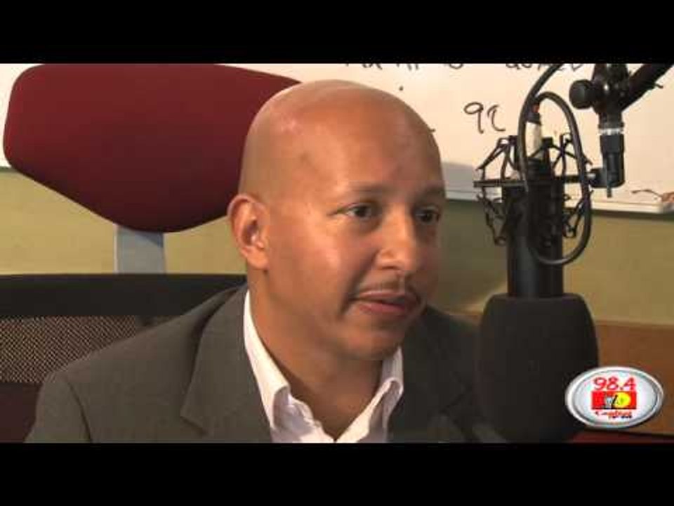 Capital FM hosts Kenya Rugby Union chairman, Mwangi Muthee and Tournament chairman, Sasha Mutai