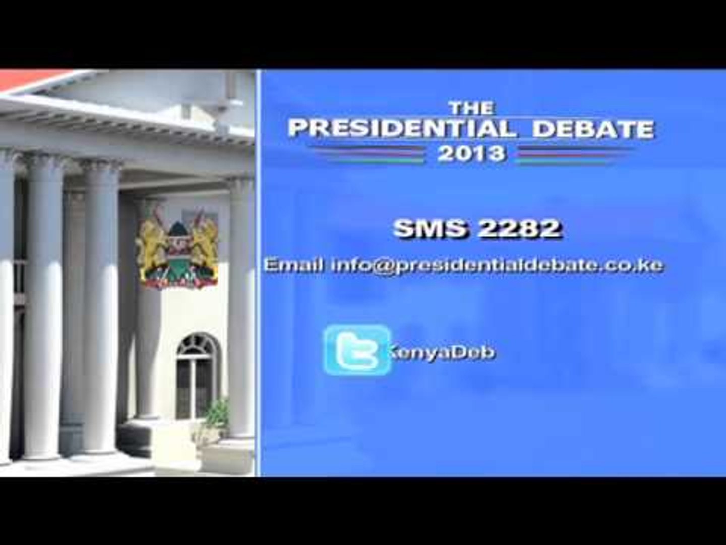 PRESIDENTIAL DEBATE