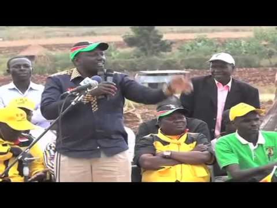 Ruto in Kitale