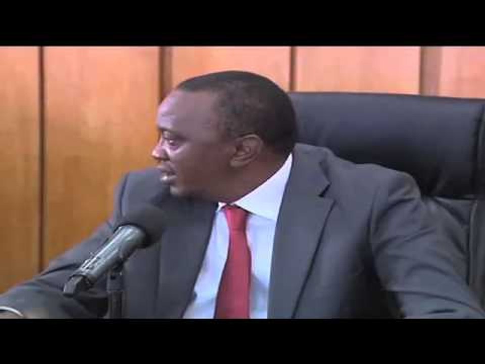 Uhuru pays courtesy calls