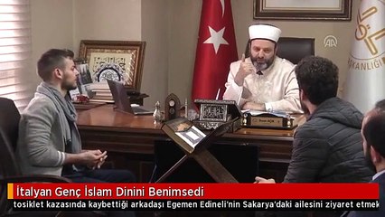 İtalyan Genç İslam Dinini Benimsedi