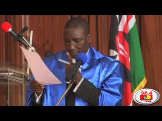 Nairobi County Speaker election