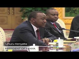 Uhuru meets Chinese premier
