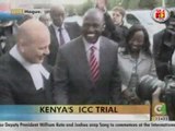 Deputy President William Ruto arrives at the ICC for his trial