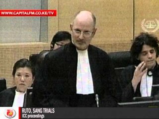 Prosecutor: Adjourn for ICC witnesses to arrive