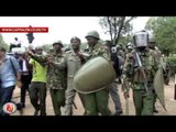 Police lob teargas at demonstrators at Uhuru park