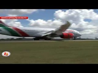 Touchdown, Kenya Airways Dreamliner