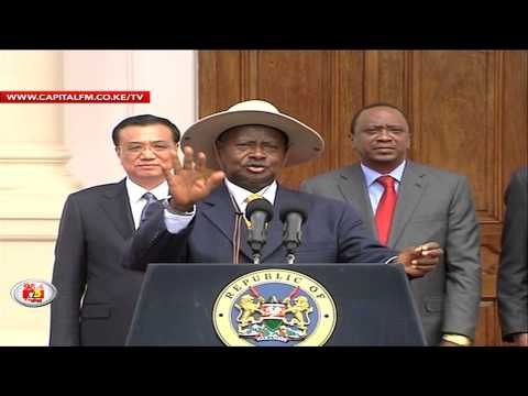 Standard Gauge Railway deal formally signed with China