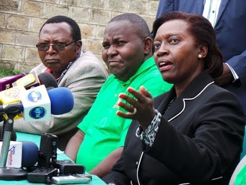 Karua makes comeback, supports 'Baba' on dialogue