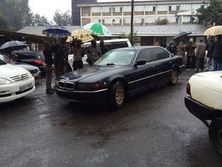 State house BMW in Kenya after recovery in Uganda