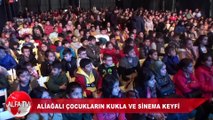 Aliağalı Çocukların Kukla ve Sinema Keyfi