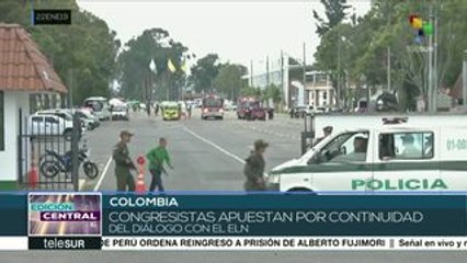 Colombia: congresistas apuestan por continuidad del diálogo con el ELN