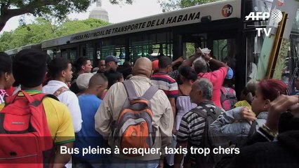 Le casse-tête des transports à Cuba, faute de taxis collectifs