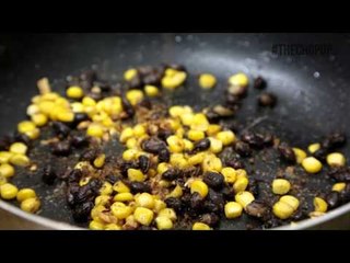 The Chop Up: How to make (Black Bean)  Njahi & Guacamole wrap in under one minute