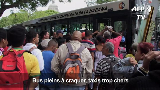 Le casse-tête des transports à Cuba, faute de taxis collectifs